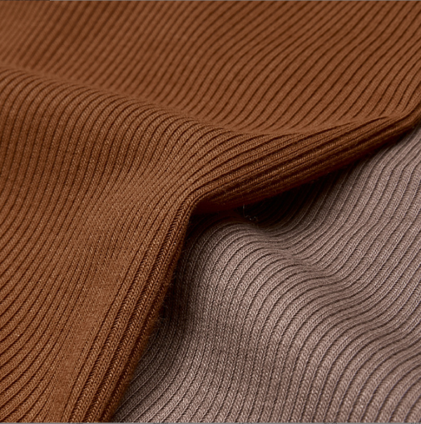 230G2*2 rib fabric 40S rayon spandex knitted fabric pit rib fabric ...